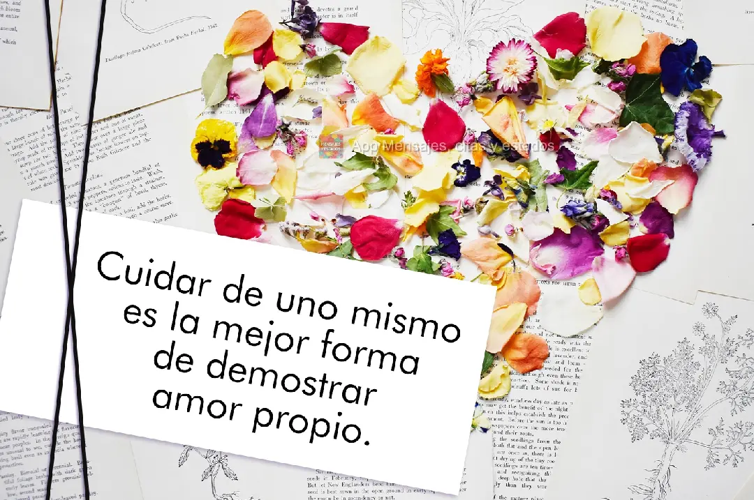 Cuidar bem de si mesmo é a  maior demonstração de amor próprio.