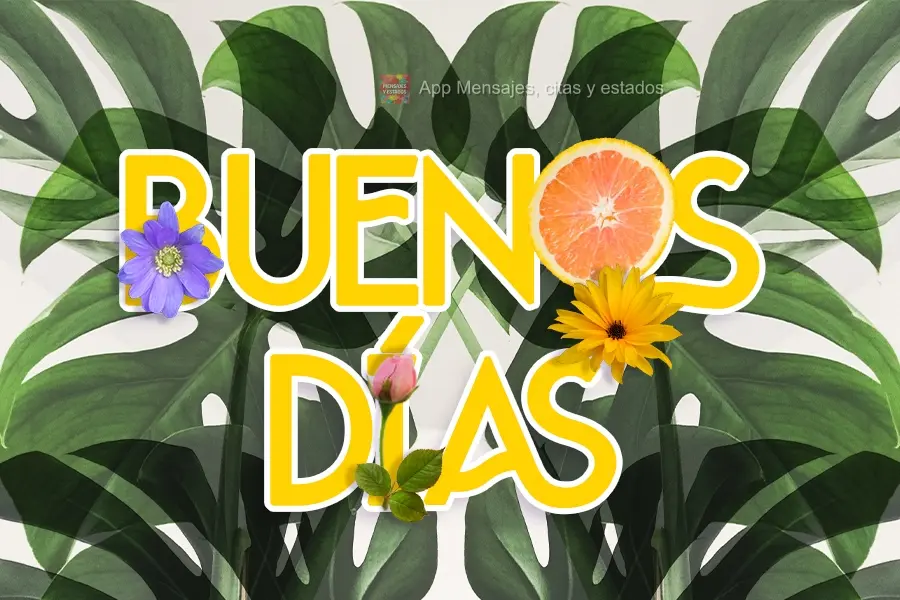 BUENOS DÍAS