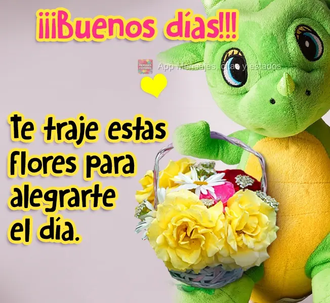 Bom Dia!!! Trouxe essa flor para alegrar o seu dia.