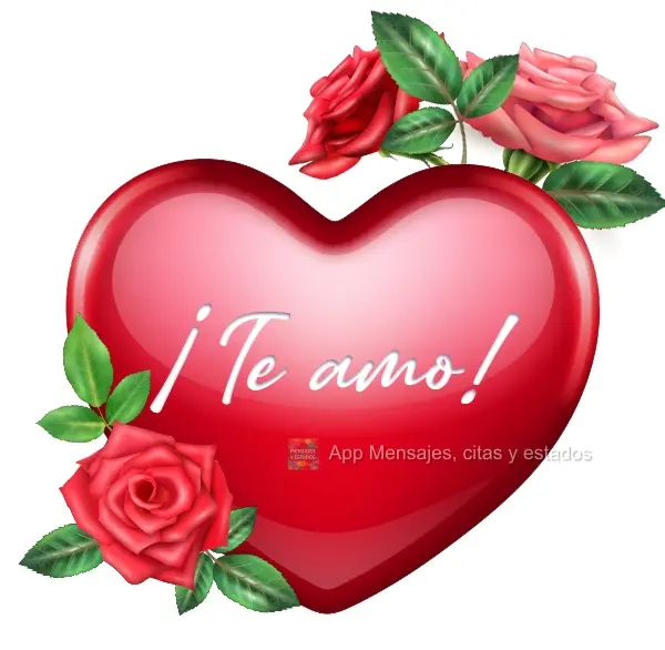 ¡Te amo!