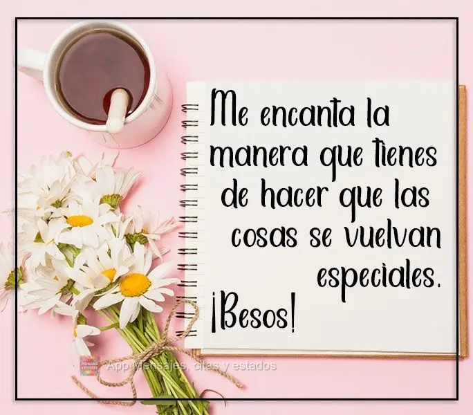 Adoro esse seu jeito de tornar as coisas especiais. Beijos!
