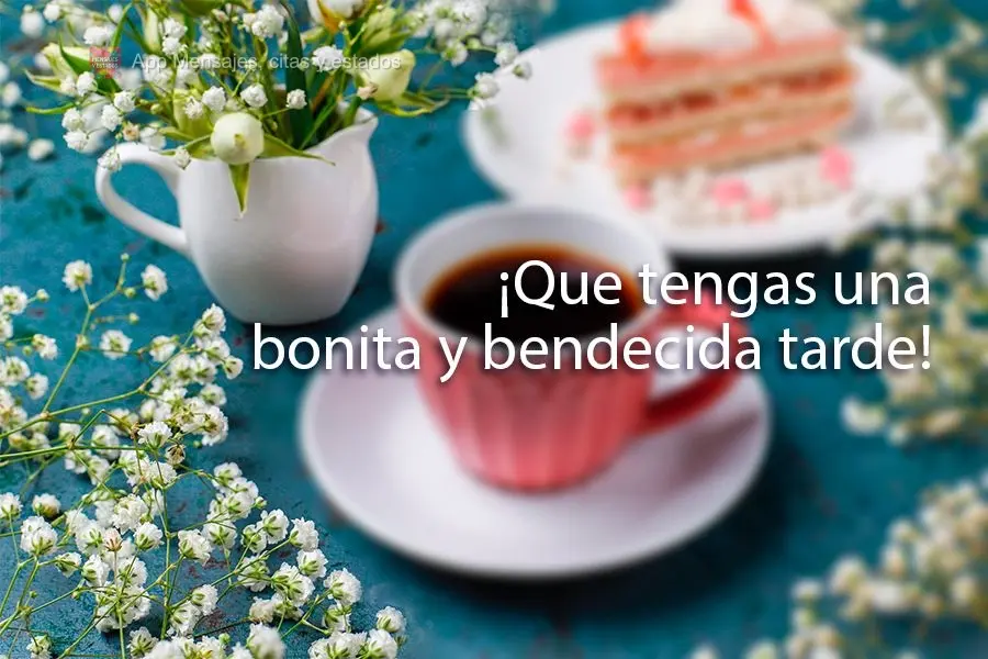 Tenha uma linda e abençoada tarde!
