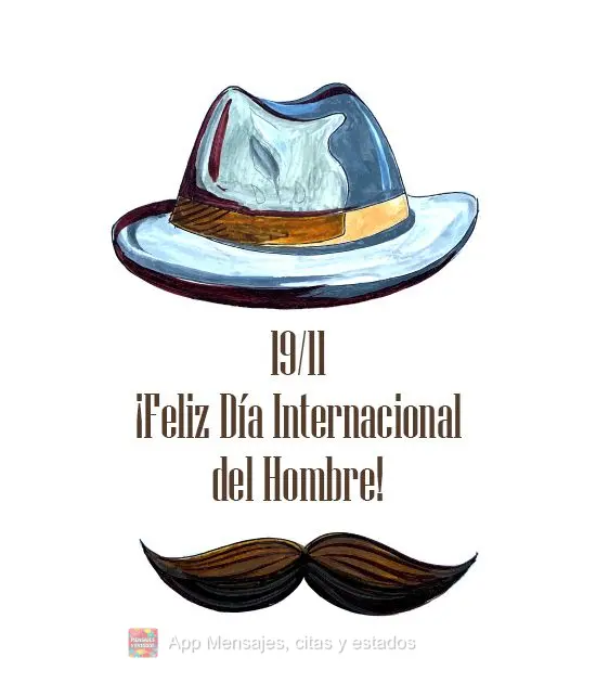 15/07 Feliz dia internacional do homem!