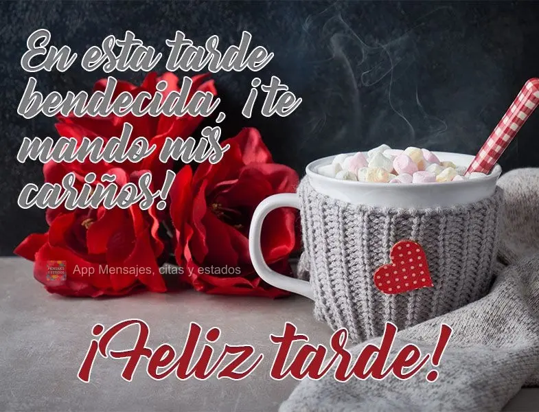 Para esta tarde abençoada, meus carinhos para você! 
 Boa Tarde!