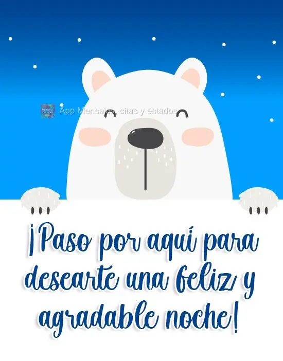 Passando aqui para lhe desejar uma feliz e agradável noite!
