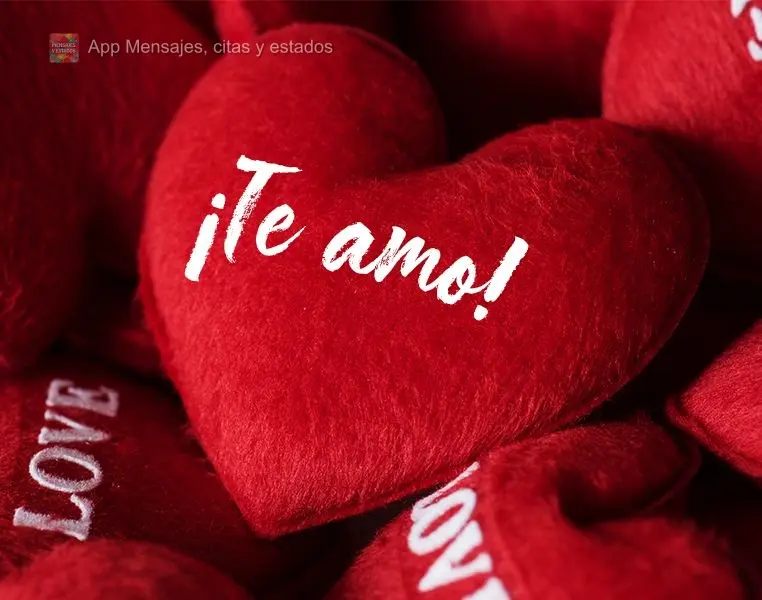 Te amo!