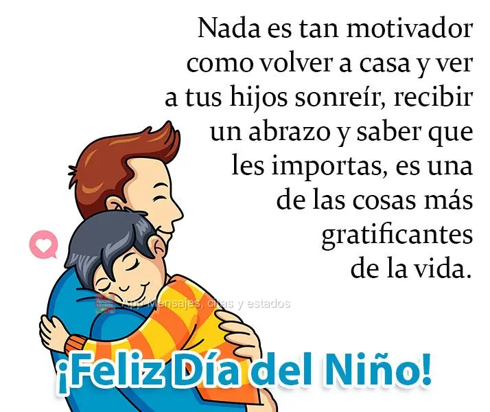 Nada é tão motivador do que chegar em casa e ver o sorriso do filhos, ganhar um abraço, e saber que você é importante para eles. Isso é uma das coi...