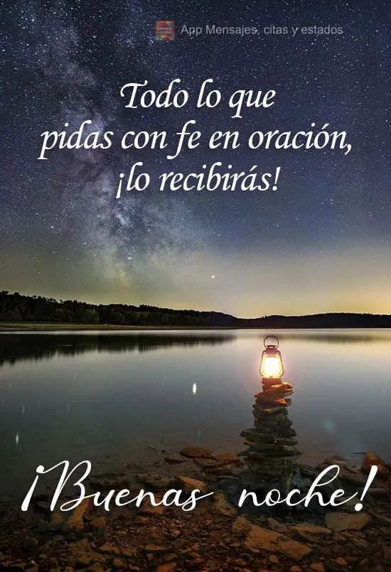 Tudo que pedires com fé em oração, receberá!  Boa noite!