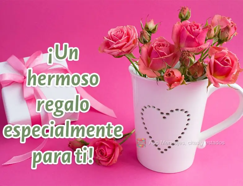 Um lindo carinho especialmente para você!
