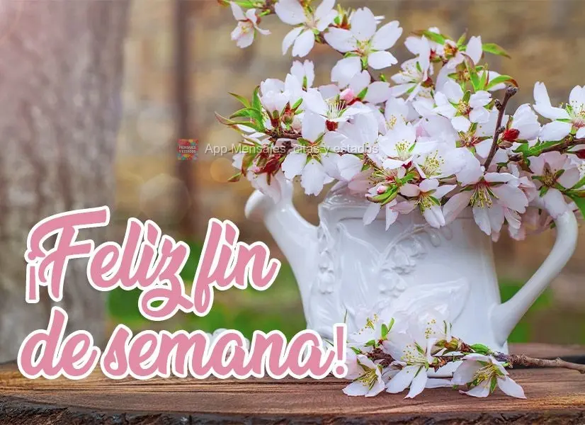 ¡Feliz fin de semana!