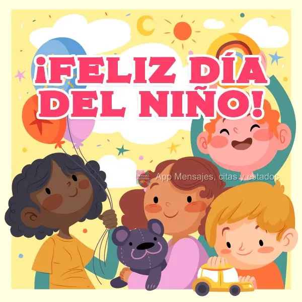 Feliz dia das crianças!
