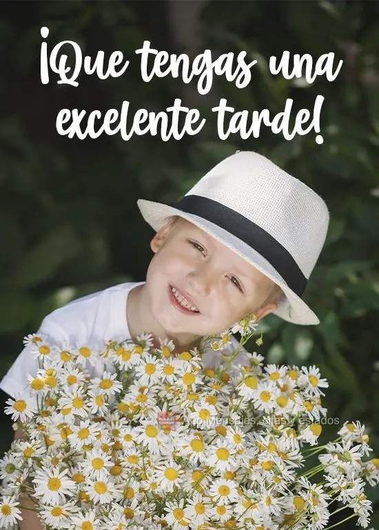 Tenha uma ótima tarde!
