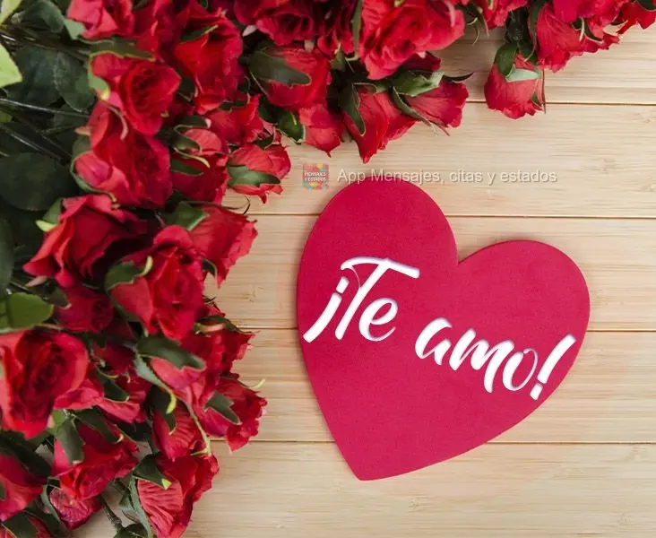 ¡Te amo!