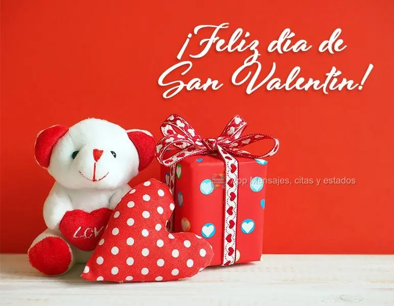 ¡Feliz día de San Valentín!
