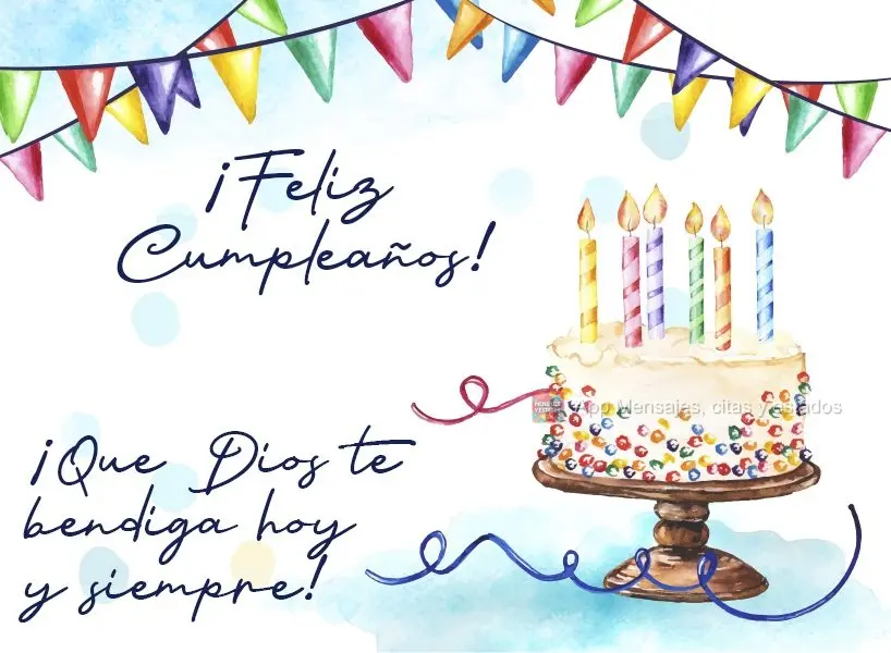 Que Deus te abençoe hoje e sempre! Feliz Aniversário! 