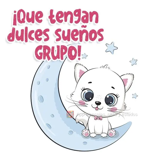 ¡Que tengan dulces sueños grupo!