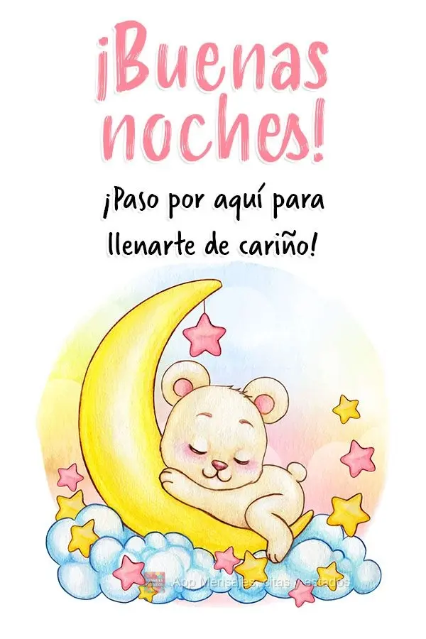 Eu venho aqui especialmente pra te encher de carinho! Boa noite! 