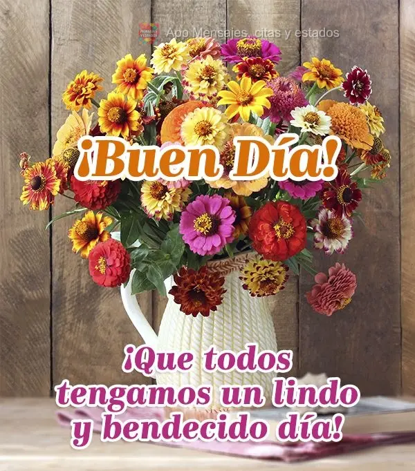 Que tenhamos todos um lindo e abençoado dia! Bom dia!