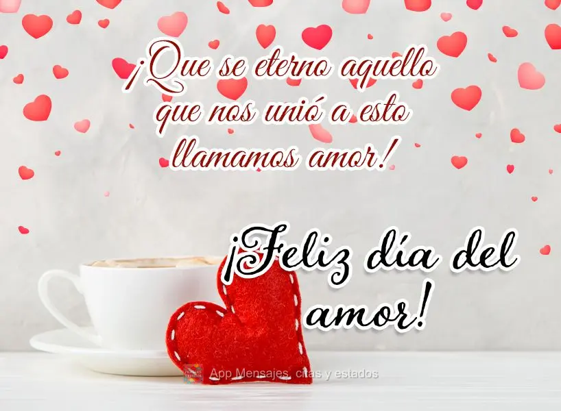 Que seja eterno aquilo que nos prendeu a um momento e que chamamos de amor! Feliz dia dos Namorados! 
