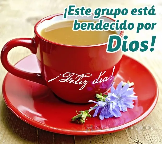 ¡Este grupo está bendecido por Dios! ¡Feliz día!