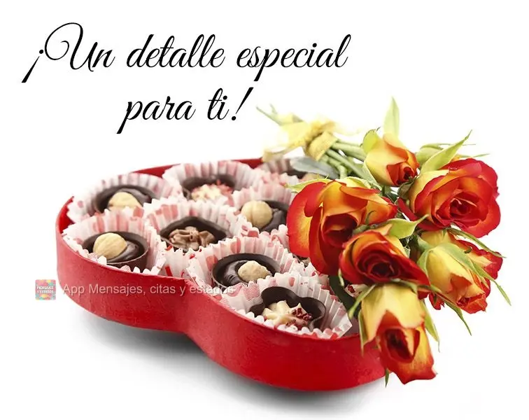 ¡Un detalle especial para ti!