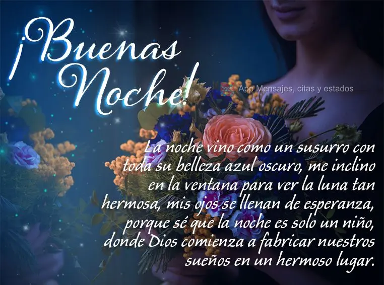 A noite chegou como um sussurro com toda a sua beleza, azul escuro. Me inclino na janela para ver a lua tão bela, meus olhos se enchem de esperança, po...