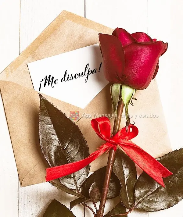 ¡Me disculpa!