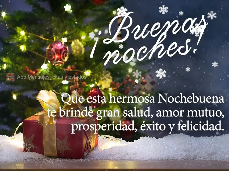 Que nesta linda noite de natal Deus lhe presenteie com muita saúde, amor recíproco, prosperidade, sucesso e felicidade. Boa noite!