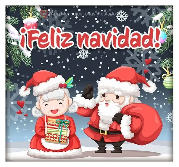 ¡Feliz navidad!