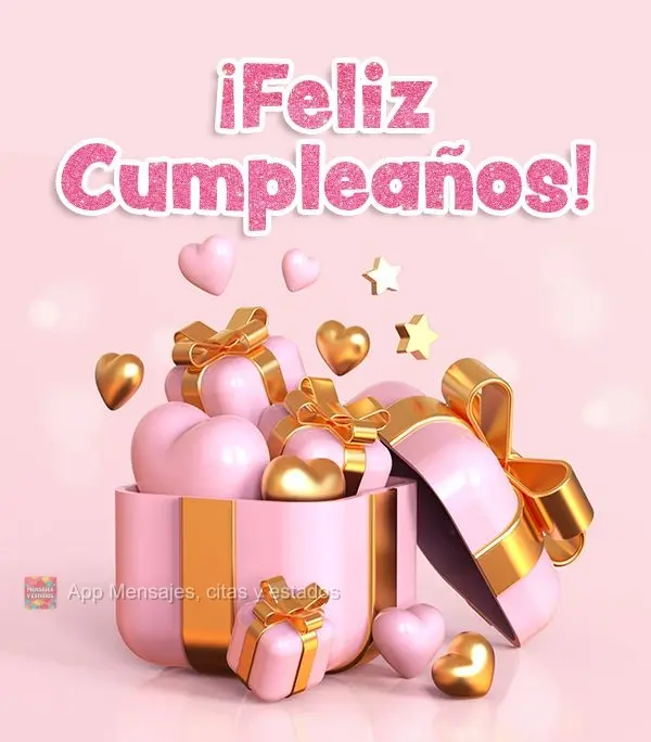 ¡Feliz cumpleaños!