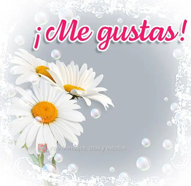 ¡Me gustas!