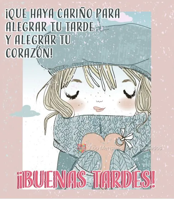 Que haja carinho para alegrar a sua tarde e fazer feliz o seu coração! Boa tarde!