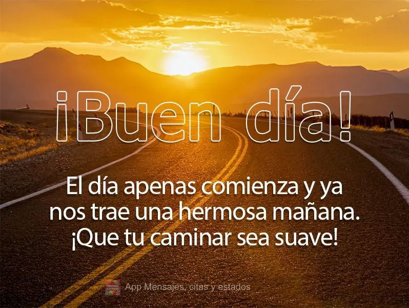 O dia está apenas começando e já nos trás uma linda manhã. Que seja tranquila a sua caminhada! Bom dia! 