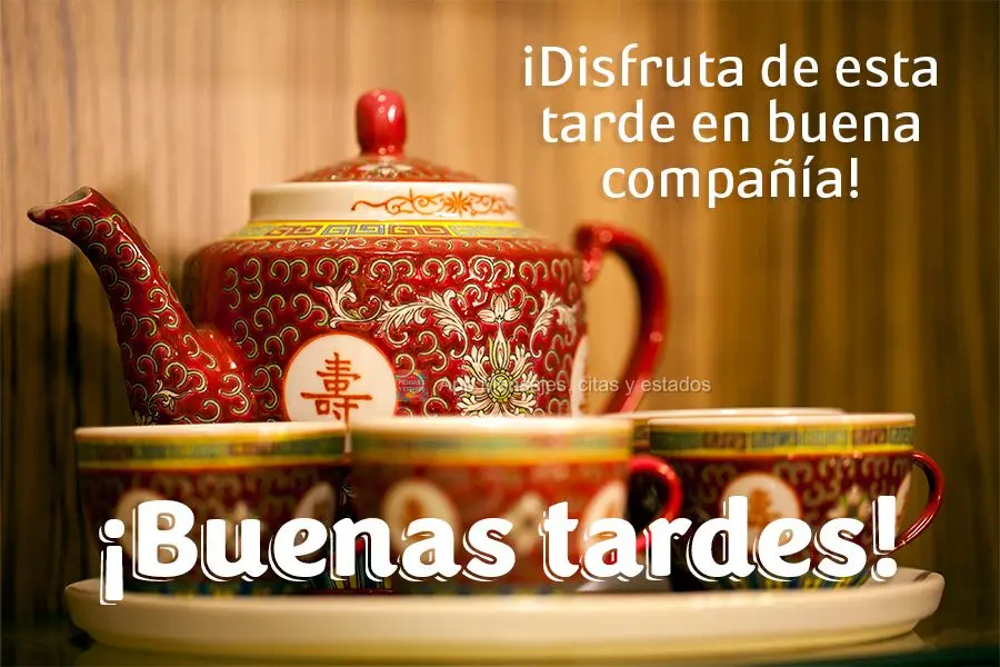 Aprecie esta tarde junto de boas companhias! Boa tarde! 