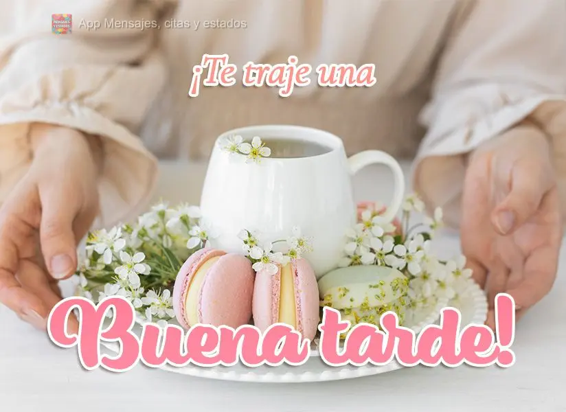 Trouxe para você uma Boa tarde!