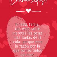 Nesta data especial você merece as coisas mais belas da vida, porque você é o motivo de eu sorrir todos os dias. Amo você! Feliz dia dos Namorados! ...