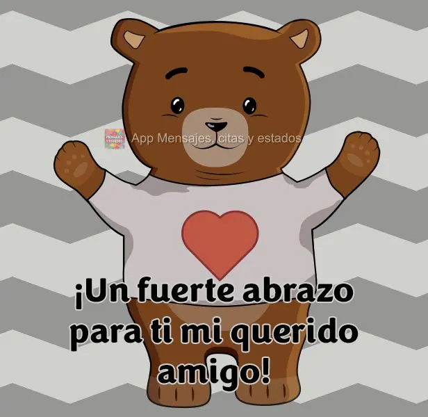 ¡Un fuerte abrazo para ti mi querido amigo!