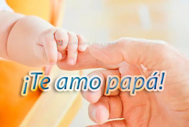 Te amo Pai!