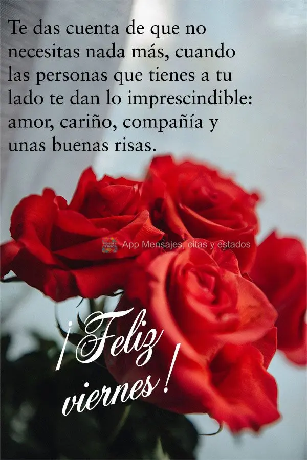 Você percebe que não precisa de mais nada, quando as pessoas que estão ao lado lhe dão o essencial: amor, carinho, companhia e boas risadas. Feliz Se...