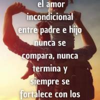 Todo orgulho de um pai são seus filhos, toda alegria de um filho são seus pais, o amor incondicional entre pai e filho jamais se compara, jamais se aca...