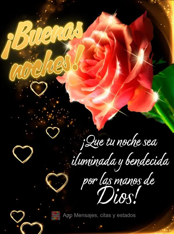 Que sua noite seja iluminada e abençoada pelas mãos de Deus! Boa noite!