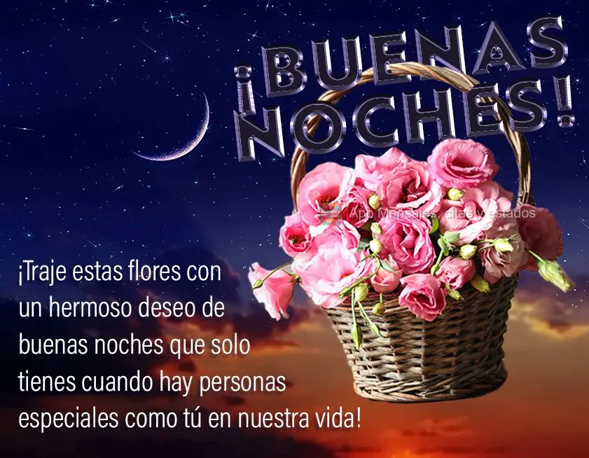 Trouxe essas flores com um lindo desejo de boa noite que só se tem quando existem pessoas especiais assim como você em nossa vida! Boa noite!