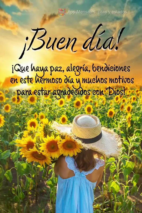 Que haja paz, alegria, bênçãos neste lindo dia e muitos motivos para ser grato a Deus! Bom dia! 