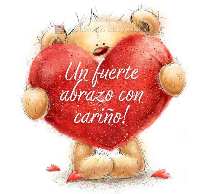 Un fuerte abrazo con cariño!