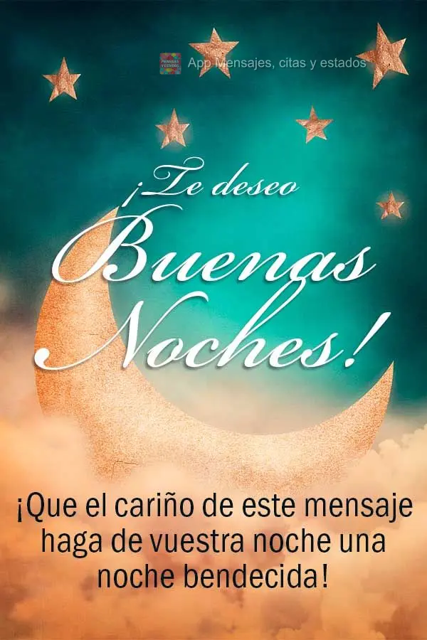 Que o carinho desta mensagem faça da tua noite, uma noite abençoada! Te desejo uma Boa noite!