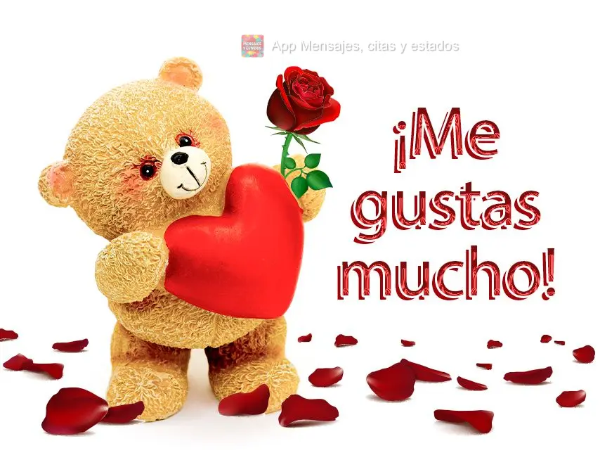 ¡Me gustas mucho!