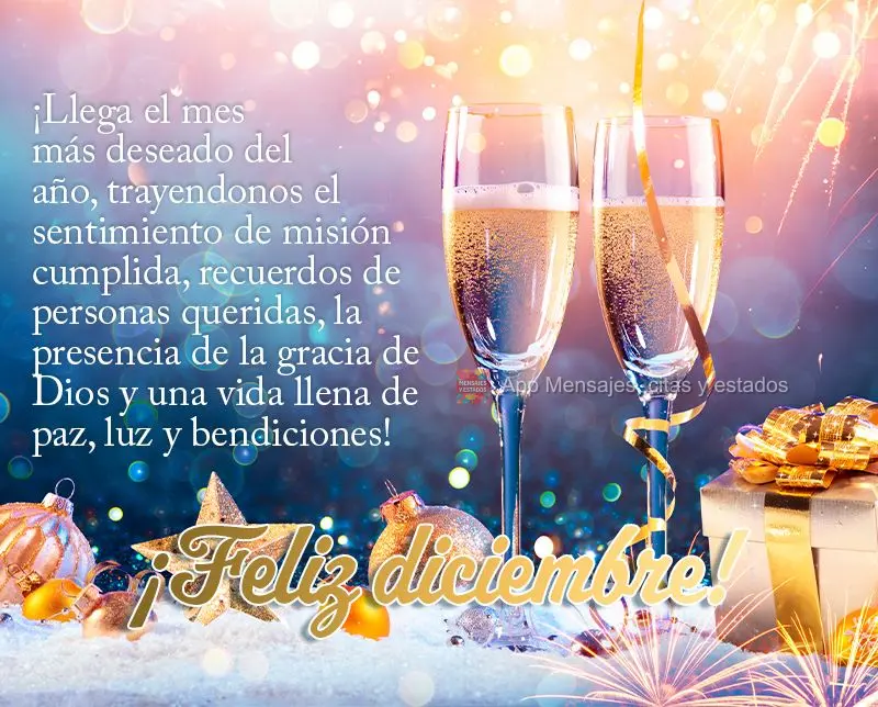 Aí vem o mês mais desejado do ano, nos trazendo o sentimento de missão cumprida, lembranças de pessoas queridas, a presença da graça de Deus e uma ...