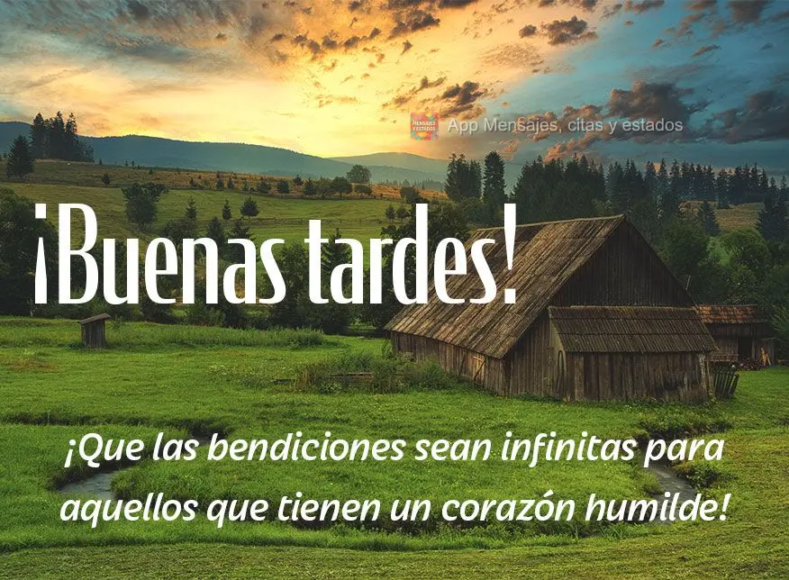 Que as bênçãos sejam infinitas para quem tem um coração humilde! Boa tarde!