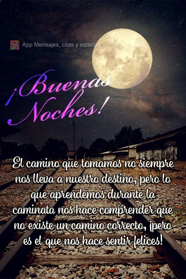 El camino que tomamos no siempre nos lleva a nuestro destino, pero lo que aprendemos durante la caminata nos hace comprender que no existe un camino corr...