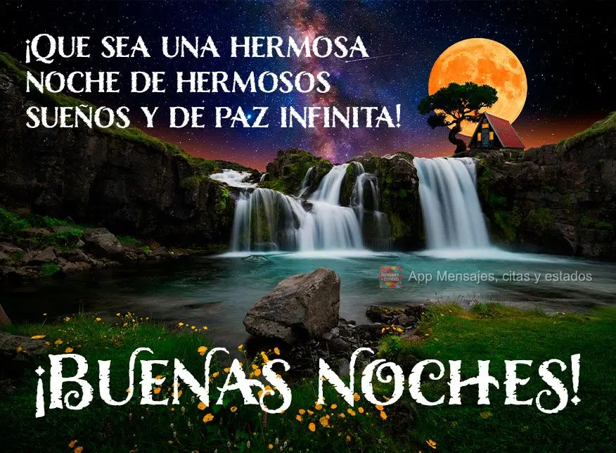 Que seja uma noite bela de lindos sonhos e paz infinita!  Boa noite!